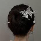 Butterfly Hair Stick Hair Stick - Butterfly - Silver - One Size