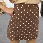 Polka-dot Mini Skirt