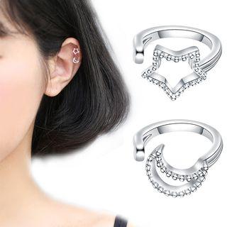 Star & Moon Ear Cuffs