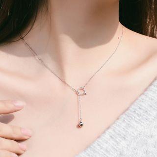 Sterling Silver Bell Pendant Necklace