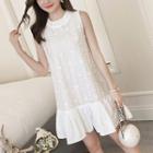 Lace Sleeveless Minidress