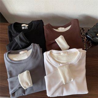 Long-sleeve Lined T-shirt