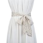 Floral Print Sash