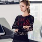Long-sleeve Sport Mesh T-shirt