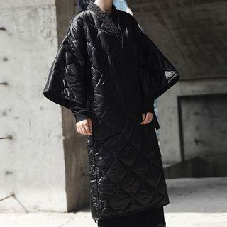 Padded Wrap Coat Black - One Size