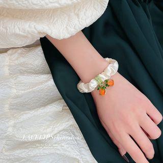 Fruit Charm Scrunchie