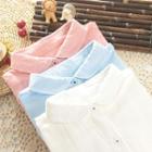 Long-sleeve Peter Pan Collar Shirt