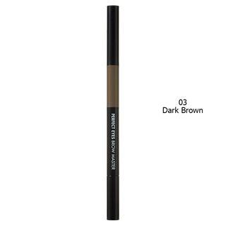 Tony Moly - Perfect Eyes Brow Master (#03 Dark Brown) 0.2g + 0.3g + 1.6g