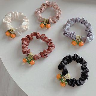 Orange Acrylic Hair Tie