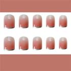 Gradient Nail Art False Nail 615 - Gradient - Red & Tangerine - One Size