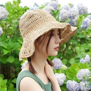 Raffia Bucket Hat