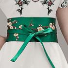 Floral Embroidery Belt