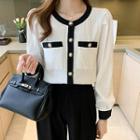 Round-neck Long-sleeve Shirt