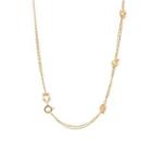 Knot Alloy Necklace Necklace - Gold - One Size