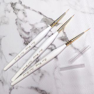 Set Of 3: Nail Art Brush Set Of 3 - Nail Art Brush - One Size
