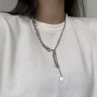 Panel Chain Necklace Necklace - One Size
