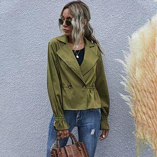Bell-sleeve Double Breasted Jacket