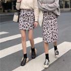 Leopard Print Midi / Mini Skirt