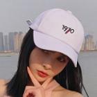 Embroidered Numerical Baseball Cap