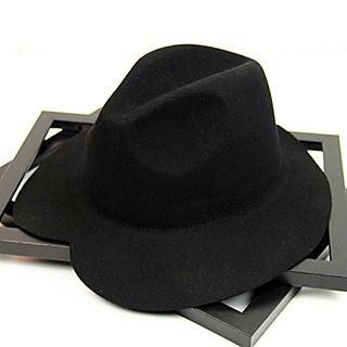 Heart Shaped Wool Fedora Hat