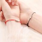 925 Sterling Silver Couple Matching String Bracelet / Set