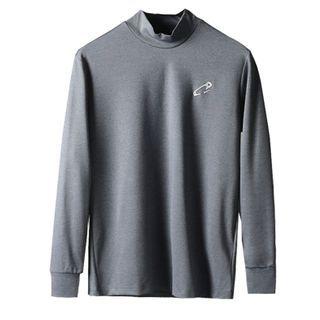 Pin Embroidered Long-sleeve T-shirt