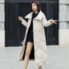 Quilted Midi Coat