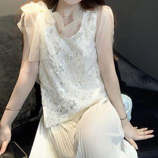 Sleeveless Lace Top / Maxi Dress