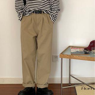 Embroidered Label Shift Cargo Pants