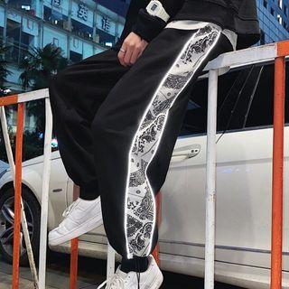 Print Panel Joggers
