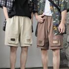 Fray Pocket-front Shorts
