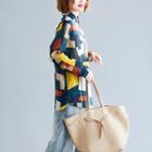 Geometric Pattern Long-sleeve Shirt