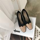 Color-block High-heel Pumps