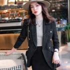Tweed Double-breasted Blazer / Shorts / Set