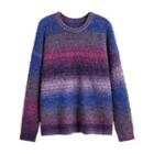 Ombre Sweater Purple - One Size
