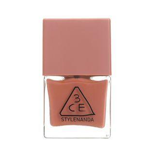 3ce - Mood Recipe Long Lasting Nail Lacquer - 5 Colors #br05 Warm Red Brown