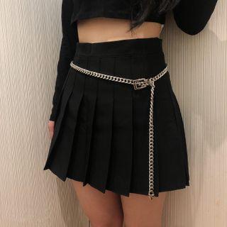 Alloy Chained Belt Gold - One Size