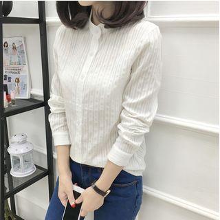 Collarless Shirt
