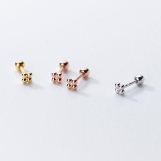 Sterling Silver Through & Through Earring