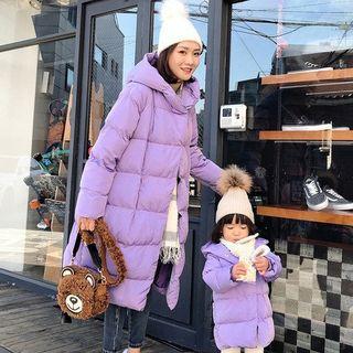Family Matching Hood Padded Coat