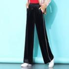 Side Stripe Wide-leg Sweatpants