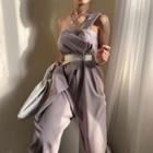 One-shoulder Jumpsuit