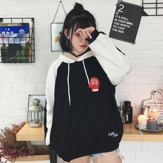 Couple Matching Embroidered Long-sleeve Hoodie