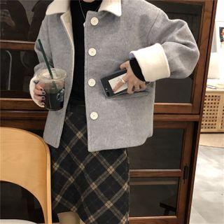 Button-up Wool Jacket