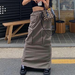 Maxi Cargo Skirt
