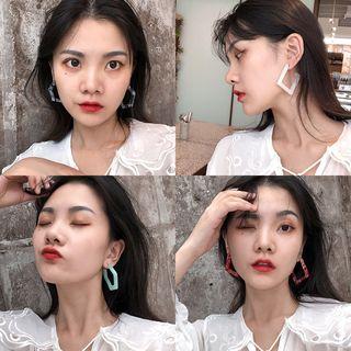 Acrylic Open Geometric Dangle Earring (various Designs)