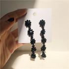 Flower Faux Crystal Dangle Earring (various Designs)