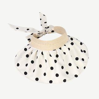 Ruffle Dotted Sun Hat