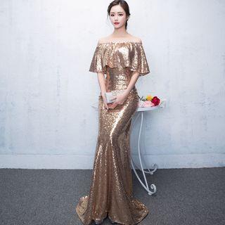 Glitter Mermaid Evening Gown (various Designs)