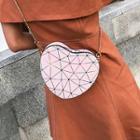 Heart-shape Chain Strap Shoulder Bag